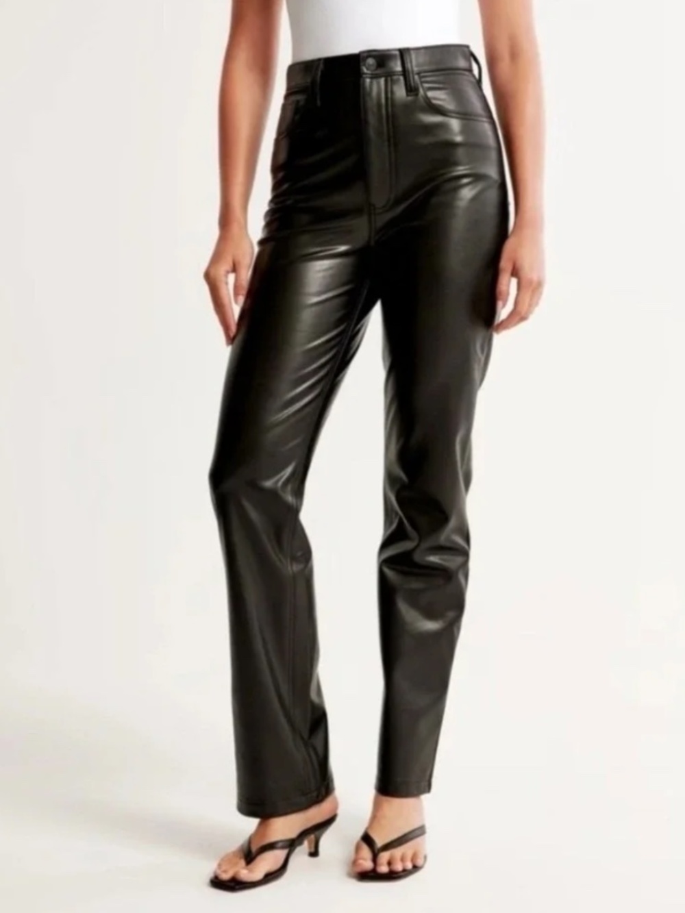 Abercrombie & Fitch Vegan Leather Pants